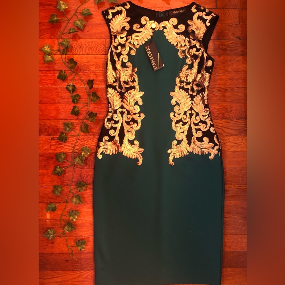Tadashi Shoji Pencil Dress S